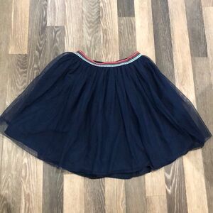 Gymboree girls dark navy tulle skirt. Size Large (10-12). Great condition.